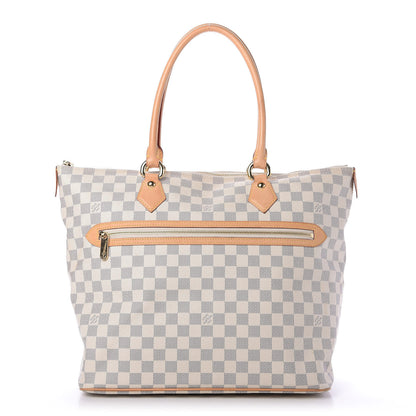 Louis Vuitton Damier Azur Saleya GM 1 of 8
