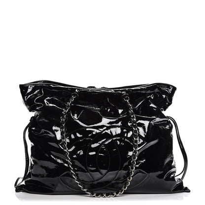 Chanel Patent Bonbons Shopper Tote Black 1 of 7