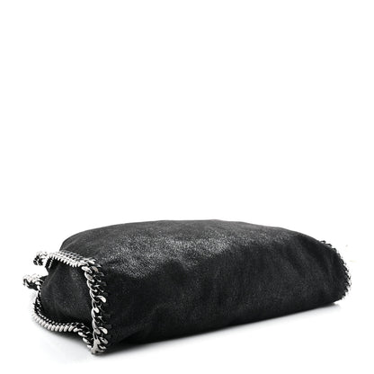 Stella McCartney Shaggy Deer Falabella Fold Over Tote Black 4 of 11