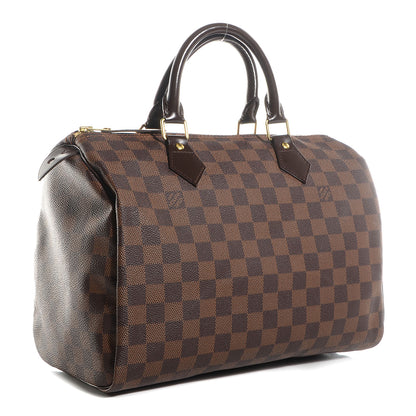 Louis Vuitton Damier Ebene Speedy 30 3 of 7