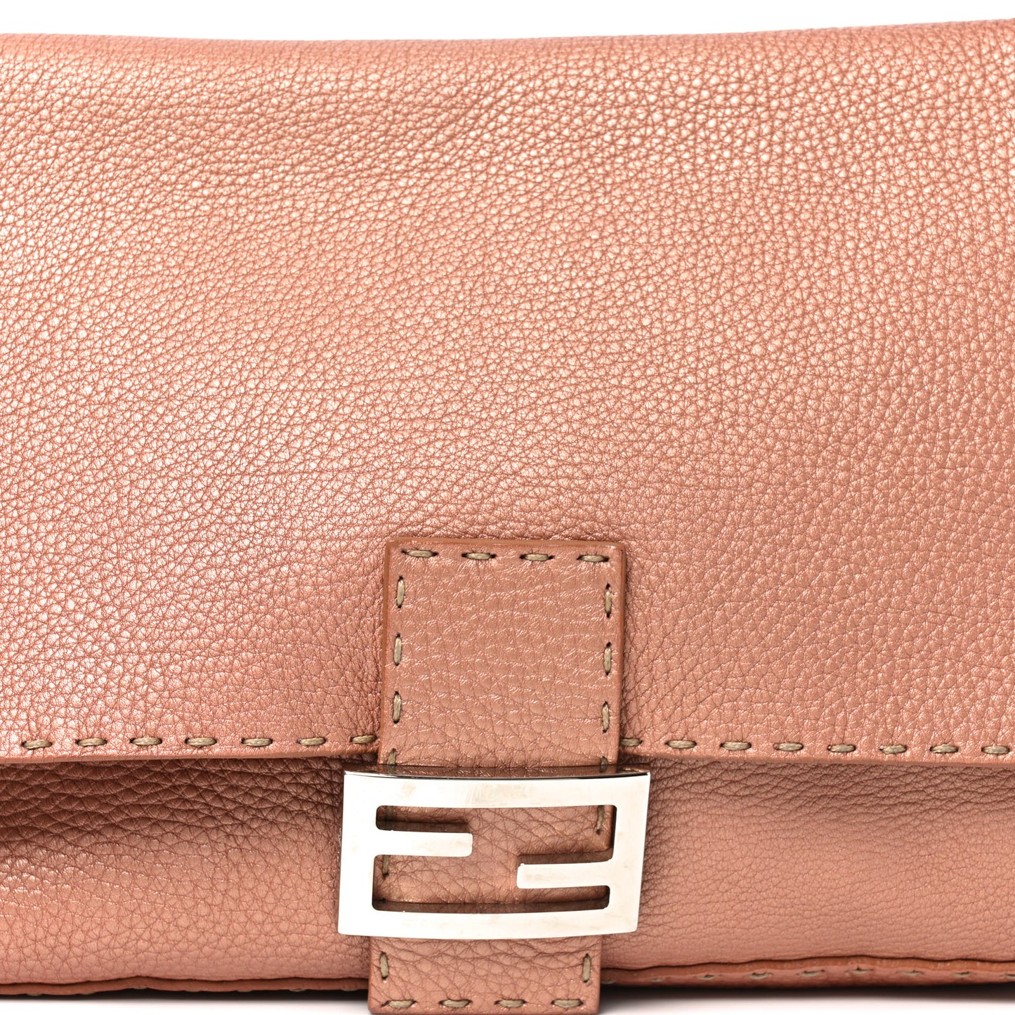 Cuoio Romano Selleria Mama Baguette Bois De Rose