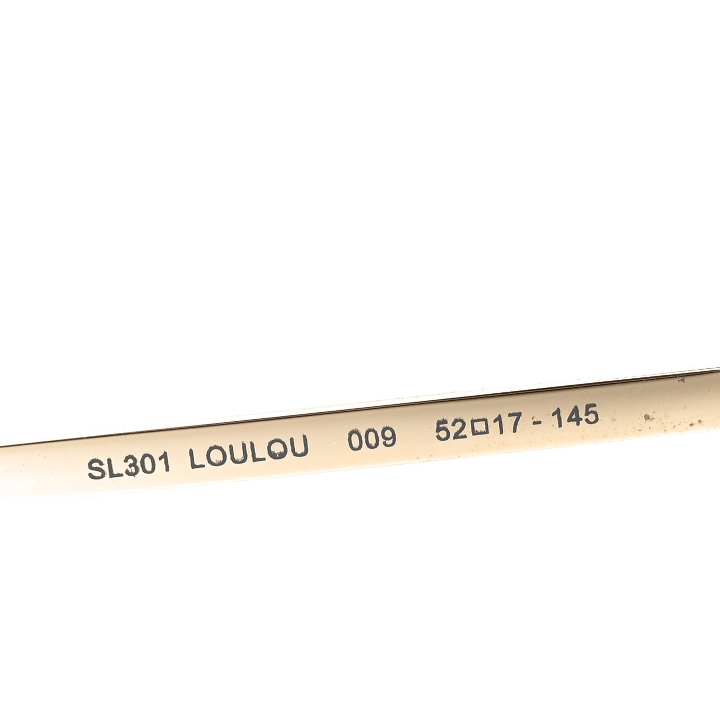 Metal Heart Frame Loulou SL301 Sunglasses Gold