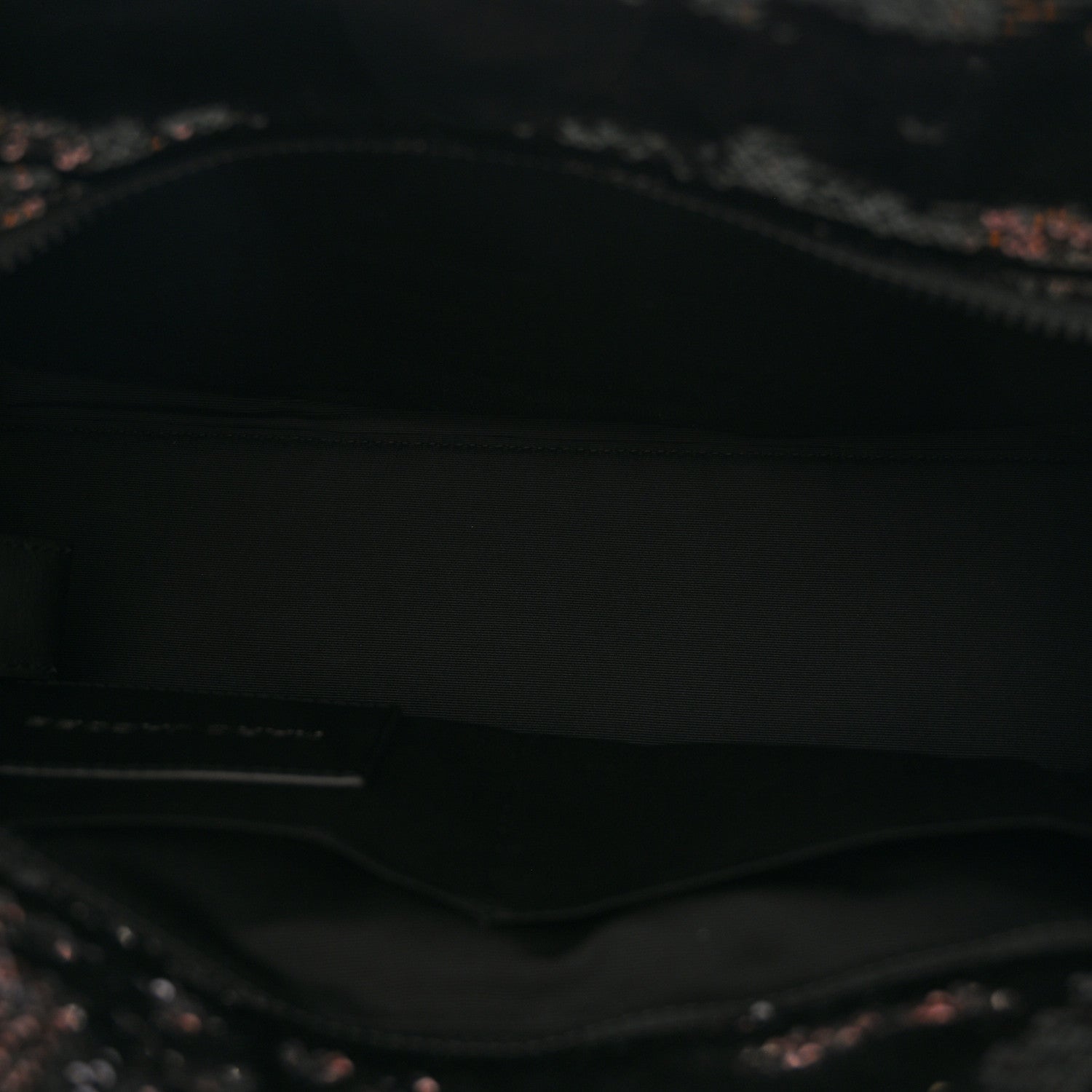Marc Jacobs Sequin Medium The Tote Bag Black 5 of 11