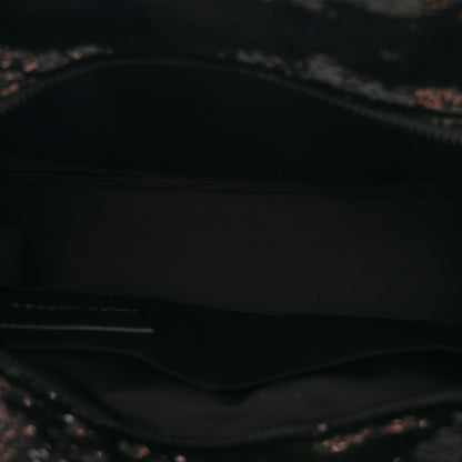 Marc Jacobs Sequin Medium The Tote Bag Black 5 of 11
