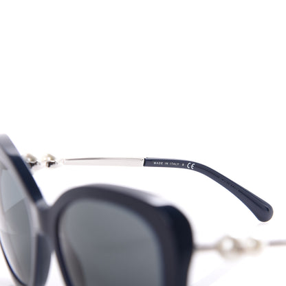 Chanel Pearl Sunglasses 5339-H Navy 6 of 7