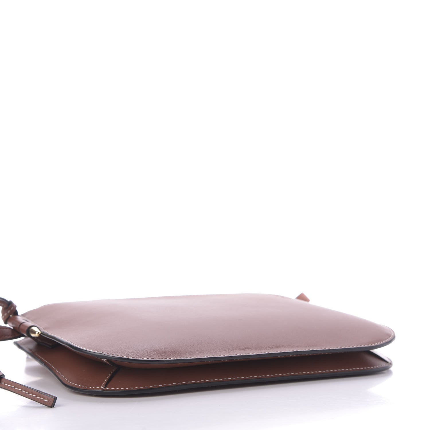 Loewe Calfskin Gate Double Zip Pouch Crossbody Brick 4 of 8