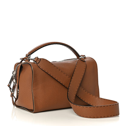 Fendi Cuoio Romano Selleria Lei Boston Tote Mou 3 of 11