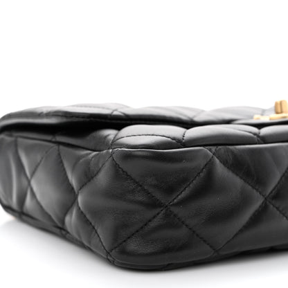 Chanel Lambskin Quilted Large CC Funky Town Flap Black 9 of 11