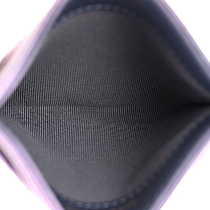 Chanel Iridescent Caviar Quilted Card Holder Dark Blue 5 of 9