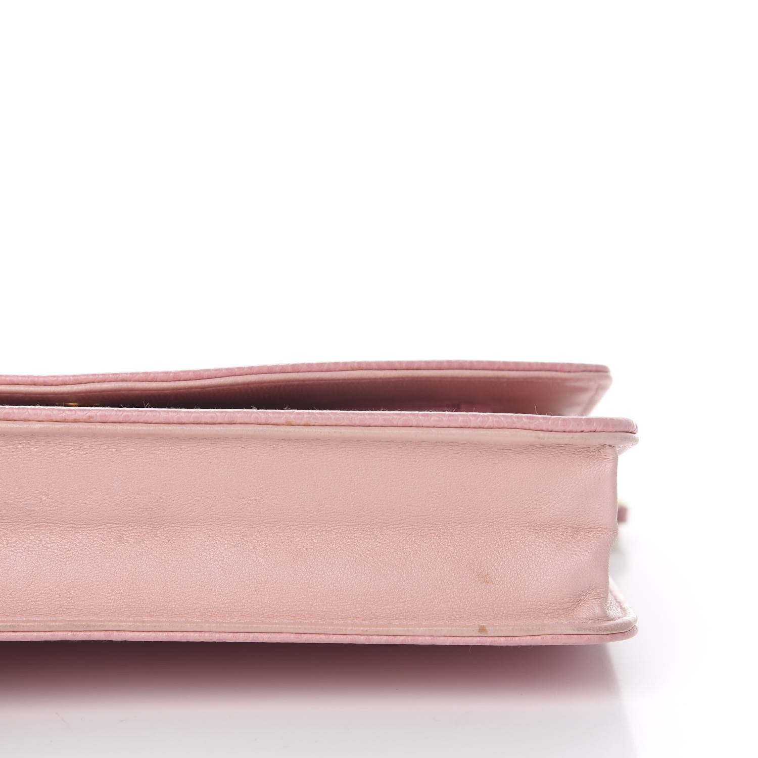 Chanel Caviar Timeless CC Wallet On Chain WOC Pink 14 of 15
