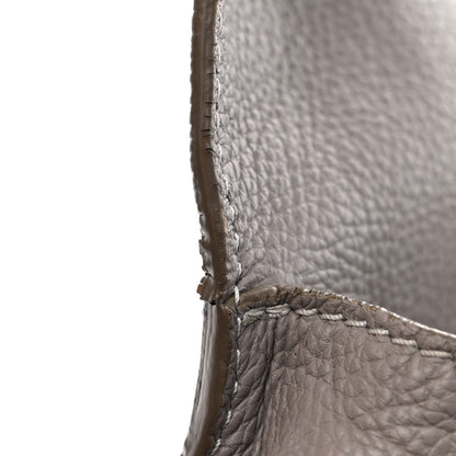 Chloe Calfskin Medium Marcie Round Crossbody Bag Cashmere Grey 17 of 23