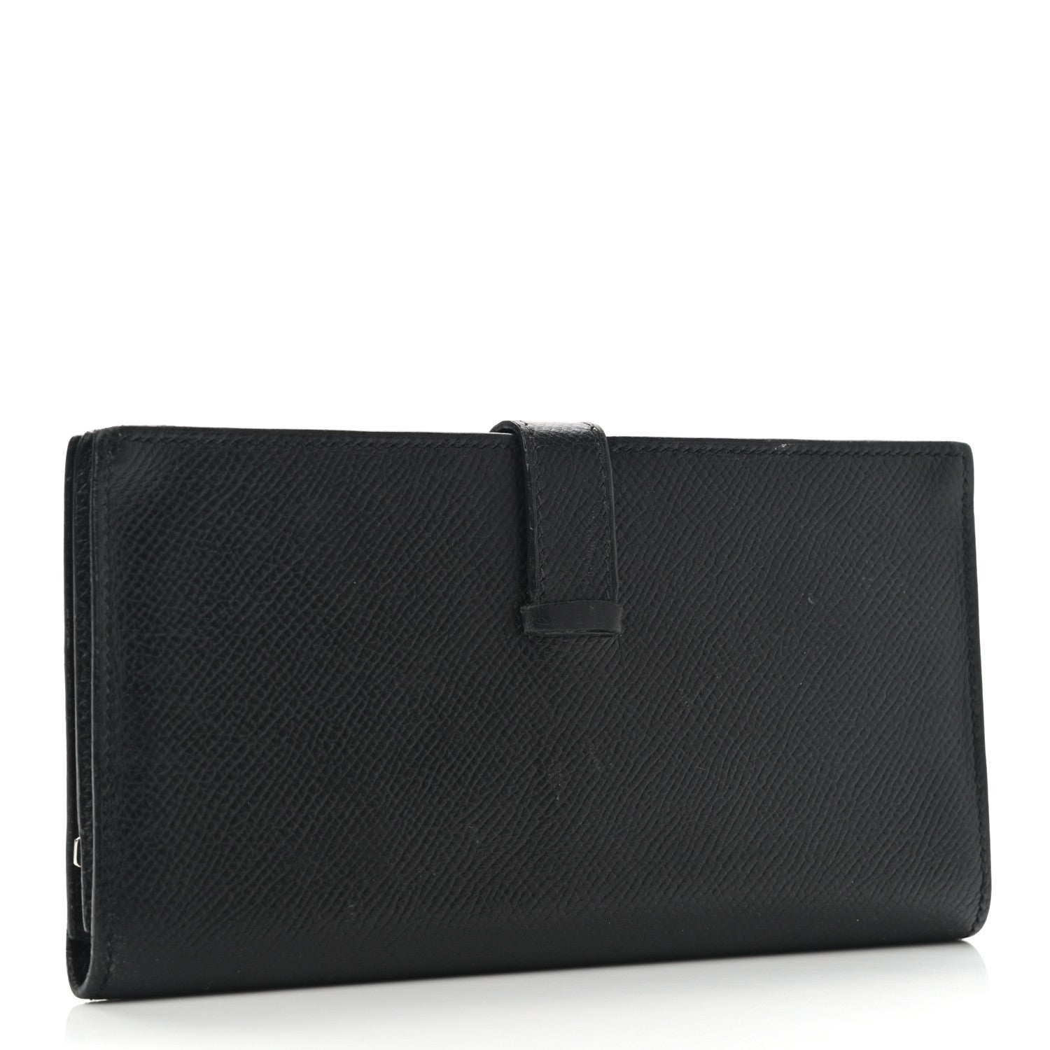 Hermes Epsom Bearn Gusset Wallet Black 6 of 16