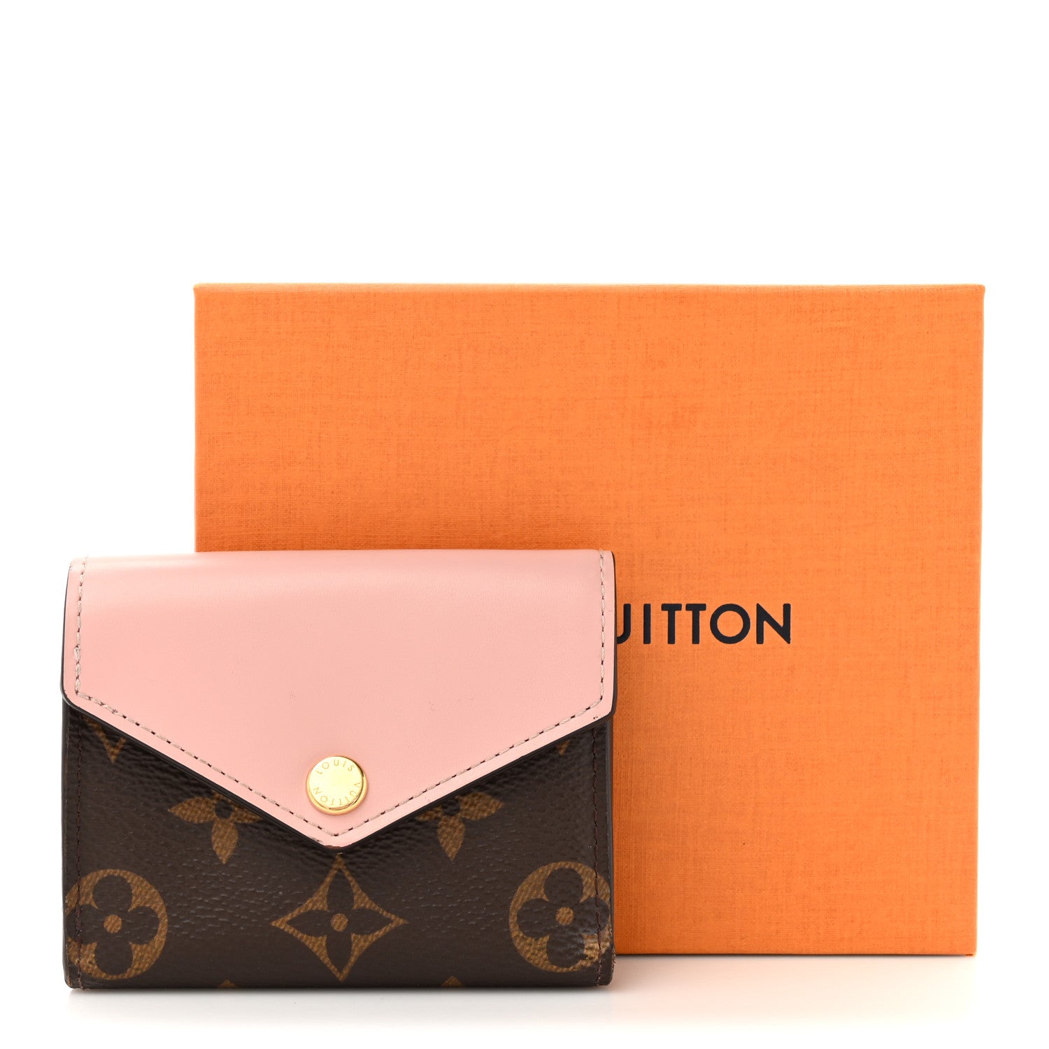 Louis Vuitton Monogram Zoe Wallet Rose Ballerine 10 of 10