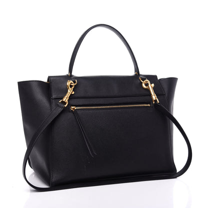 Celine Grained Calfskin Mini Belt Bag Black 3 of 8