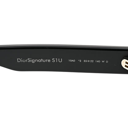 Christian Dior Acetate Diorsignature S1U Square Sunglasses Black 5 of 7