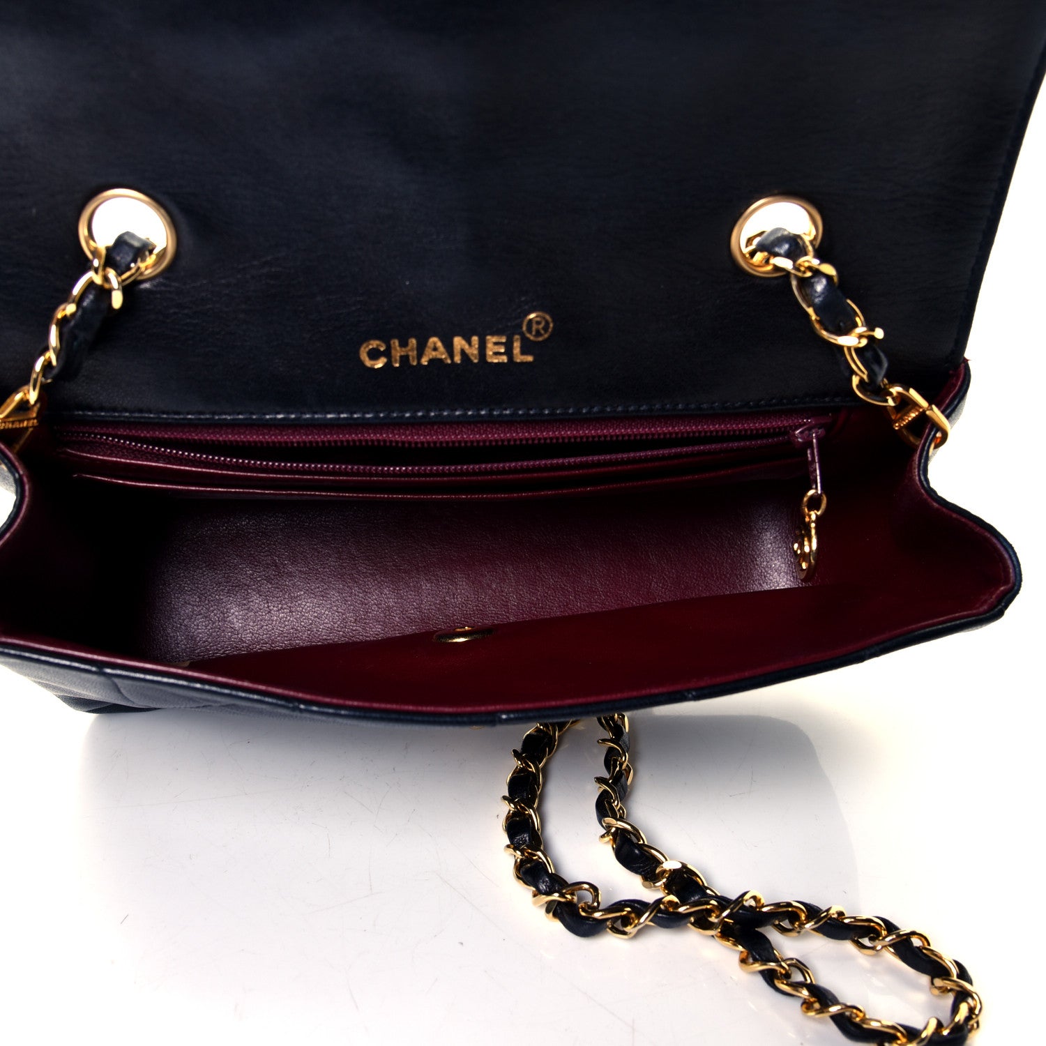 Chanel Lambskin Quilted Small Single Flap Black 4 of 4