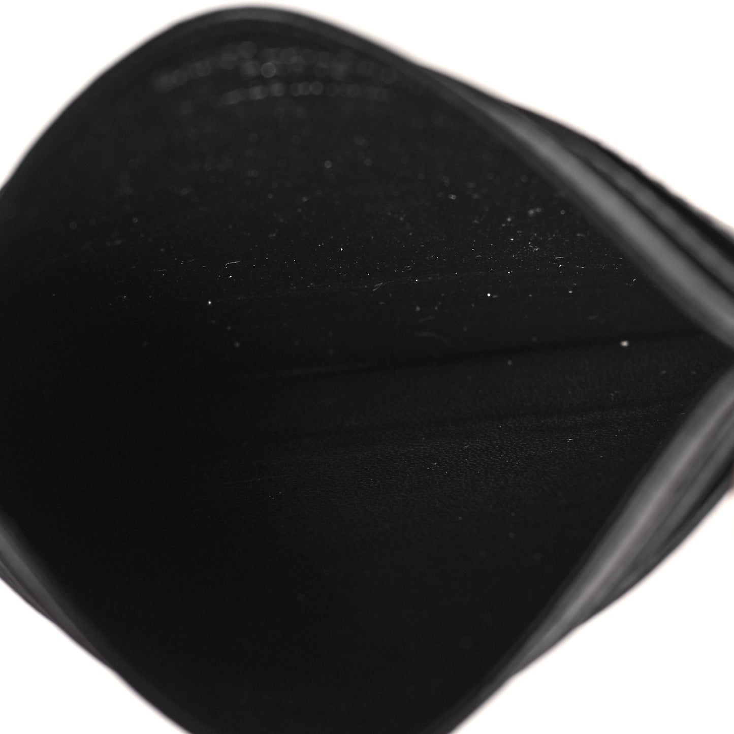 Calfskin Monogram Credit Card Case Black