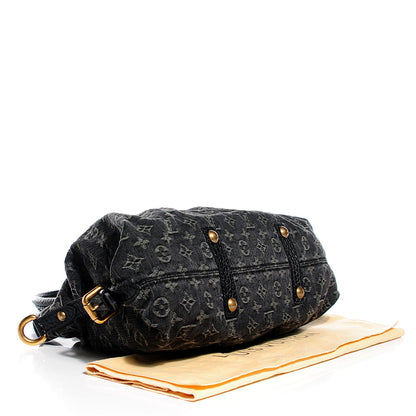 Louis Vuitton Denim Neo Cabby MM Black 4 of 7