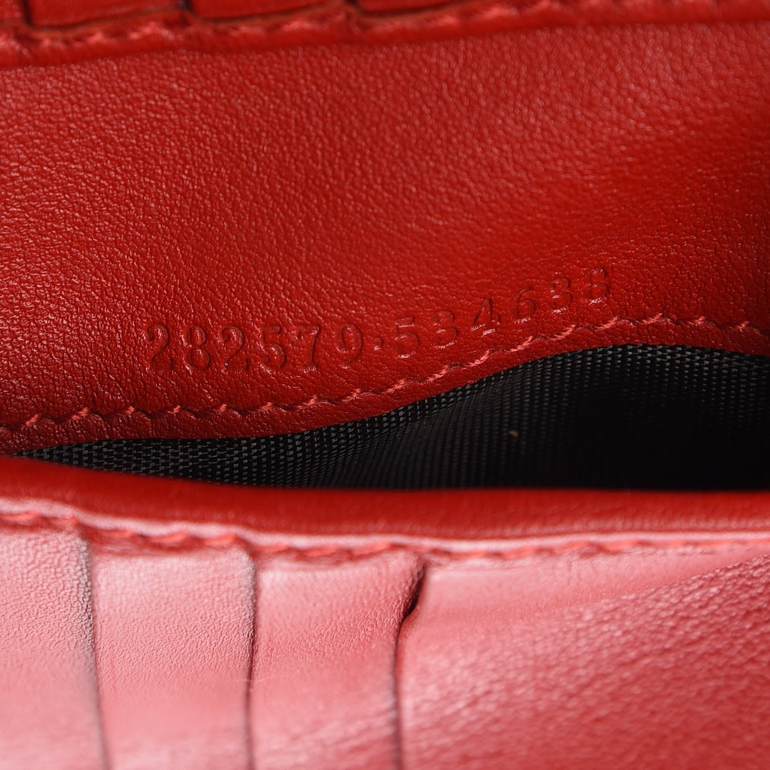 Gucci Microguccissima Cherie French Flap Wallet Tabasco 7 of 12