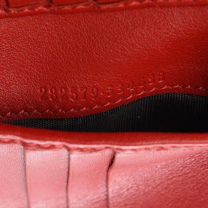 Gucci Microguccissima Cherie French Flap Wallet Tabasco 7 of 12