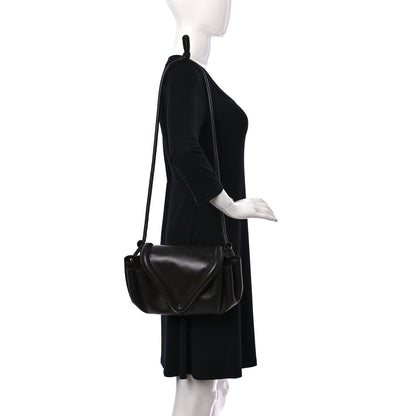 Bottega Veneta Lambskin Small Beak Triangle Flap Shoulder Bag Fondant 3 of 17