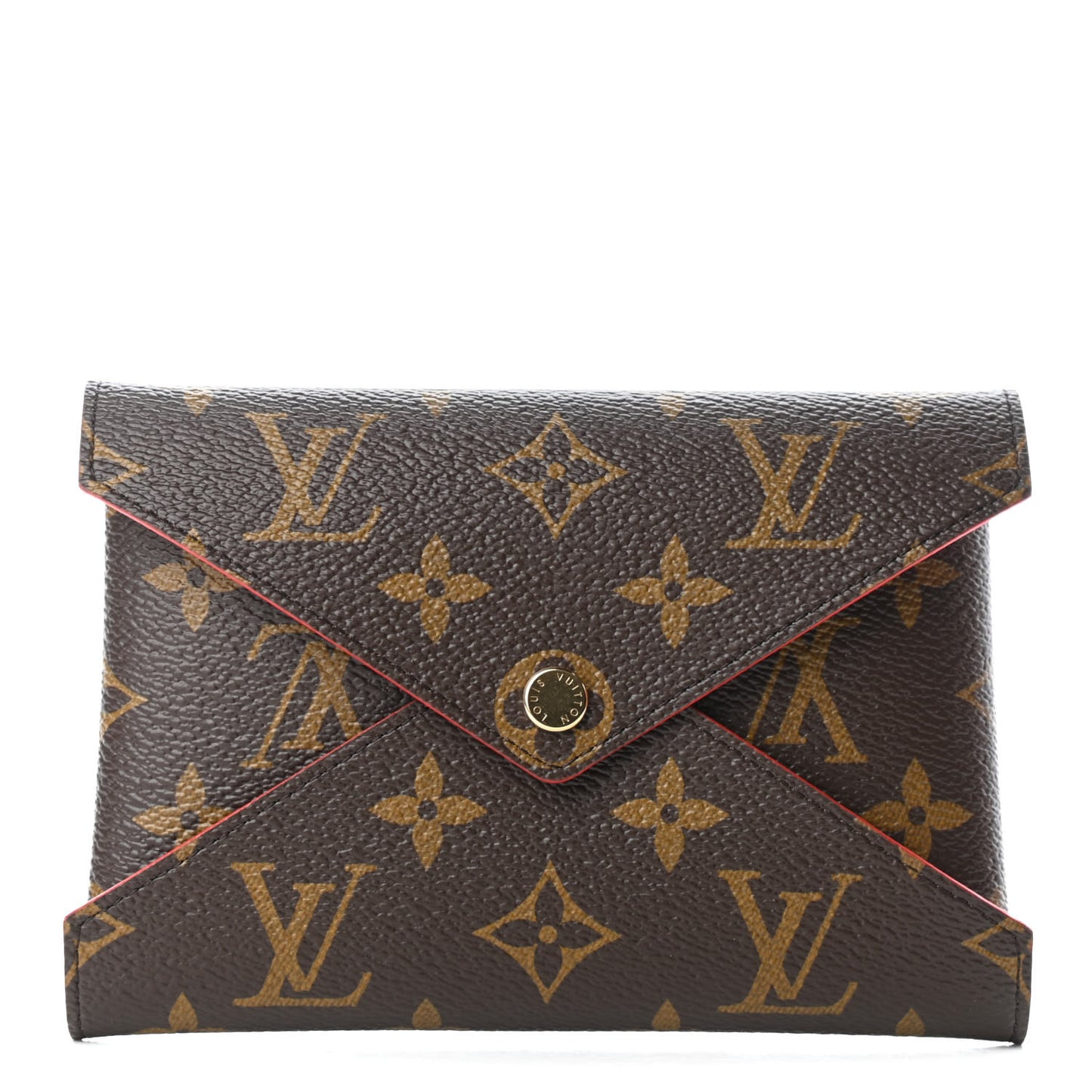 Monogram Medium Kirigami Pochette Insert Coquelicot
