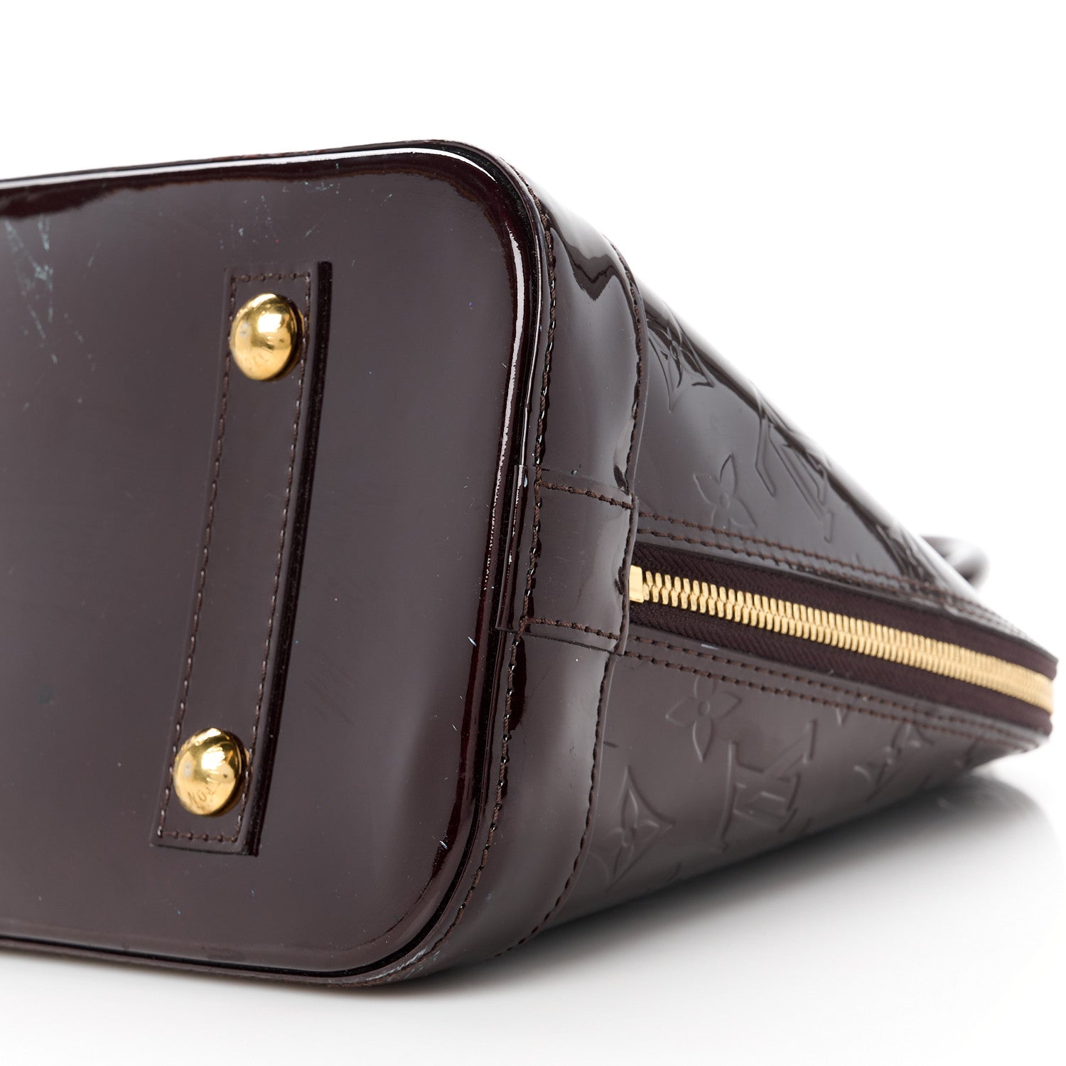 Louis Vuitton Vernis Alma PM Amarante 12 of 14