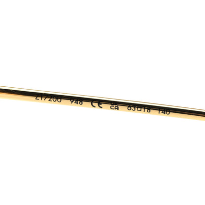 Louis Vuitton Metal LV Charm Cat Eye Sunglasses Z1720U Gold 6 of 7