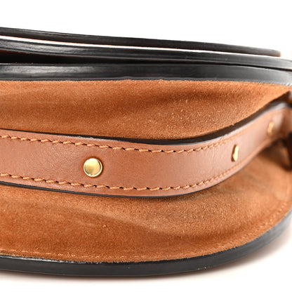 Chloe Calfskin Suede Small Nile Bracelet Bag Caramel 9 of 9