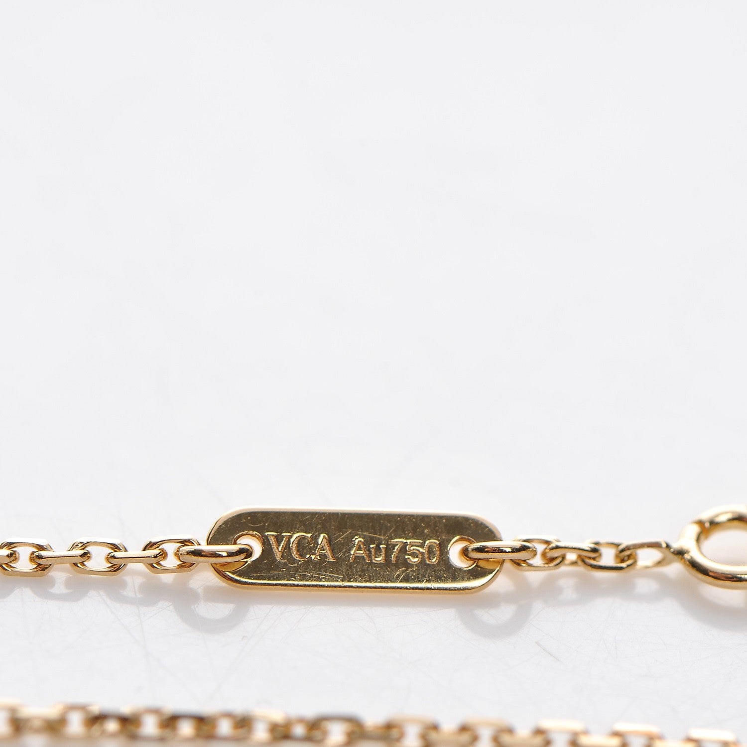 Van Cleef & Arpels 18K Yellow Gold Mother of Pearl Sweet Alhambra Bracelet 5 of 7