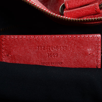 Balenciaga Agneau Classic Hardware Work Rouge Coquelicot 8 of 12