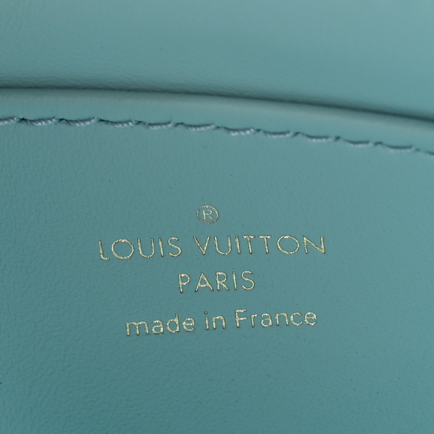 Louis Vuitton Lambskin Malletage Top Handle GO-14 MM Lagoon 7 of 10