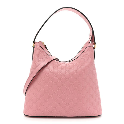 Gucci Guccissima Linea A Hobo Pink 1 of 10