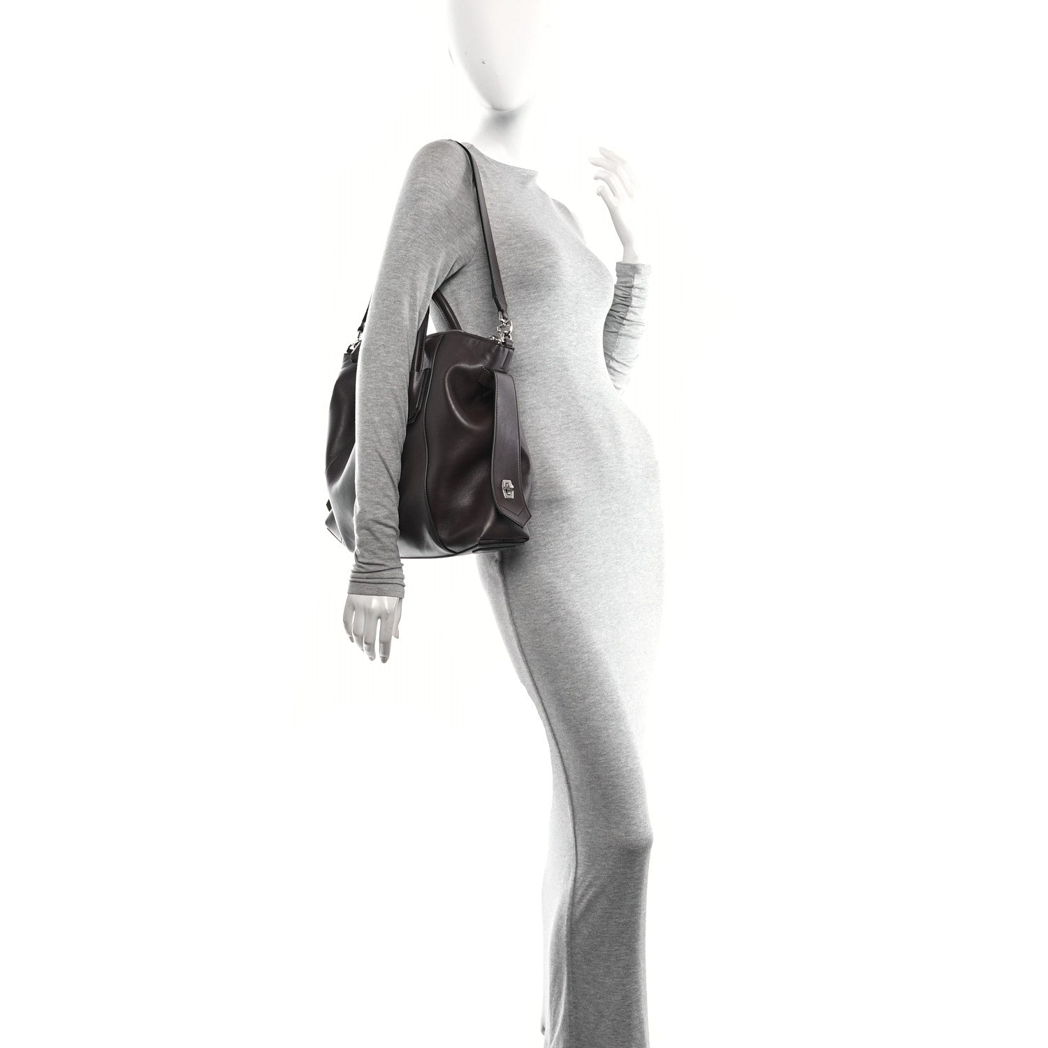 Givenchy Smooth Calfskin Medium Soft Antigona Aubergine 2 of 10