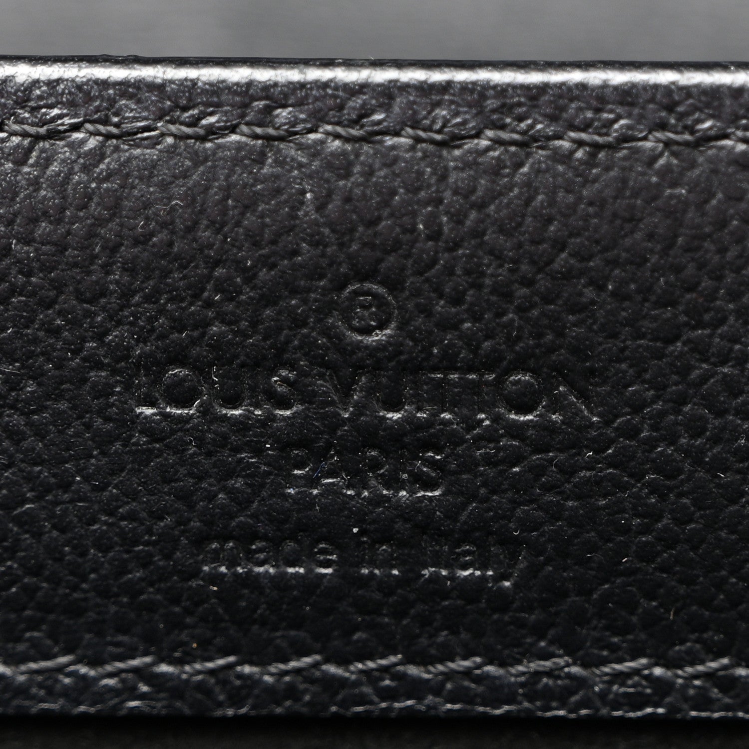 Louis Vuitton Calfskin Monogram Very Messenger Black 6 of 10