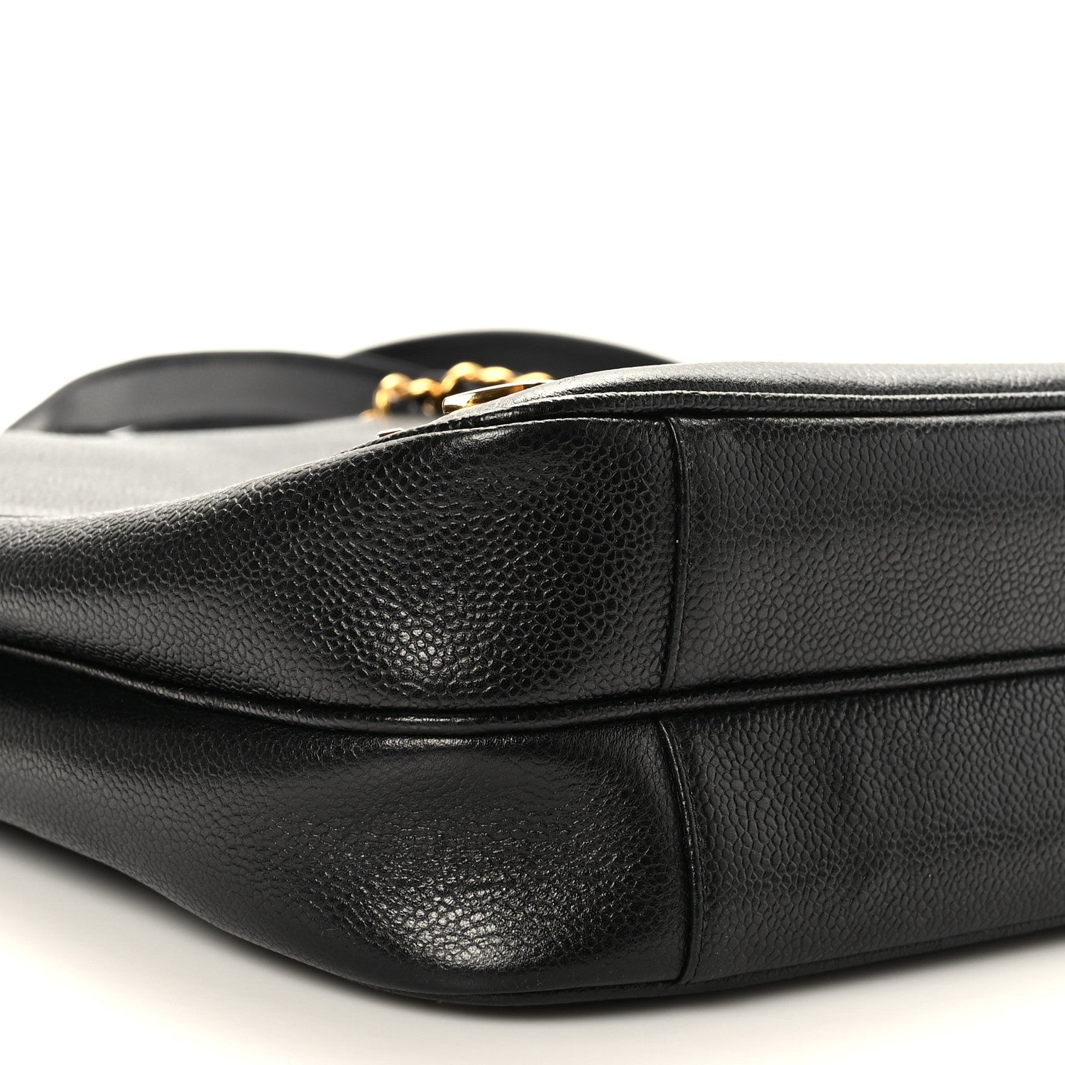 Chanel Caviar CC Shoulder Bag Black 8 of 10