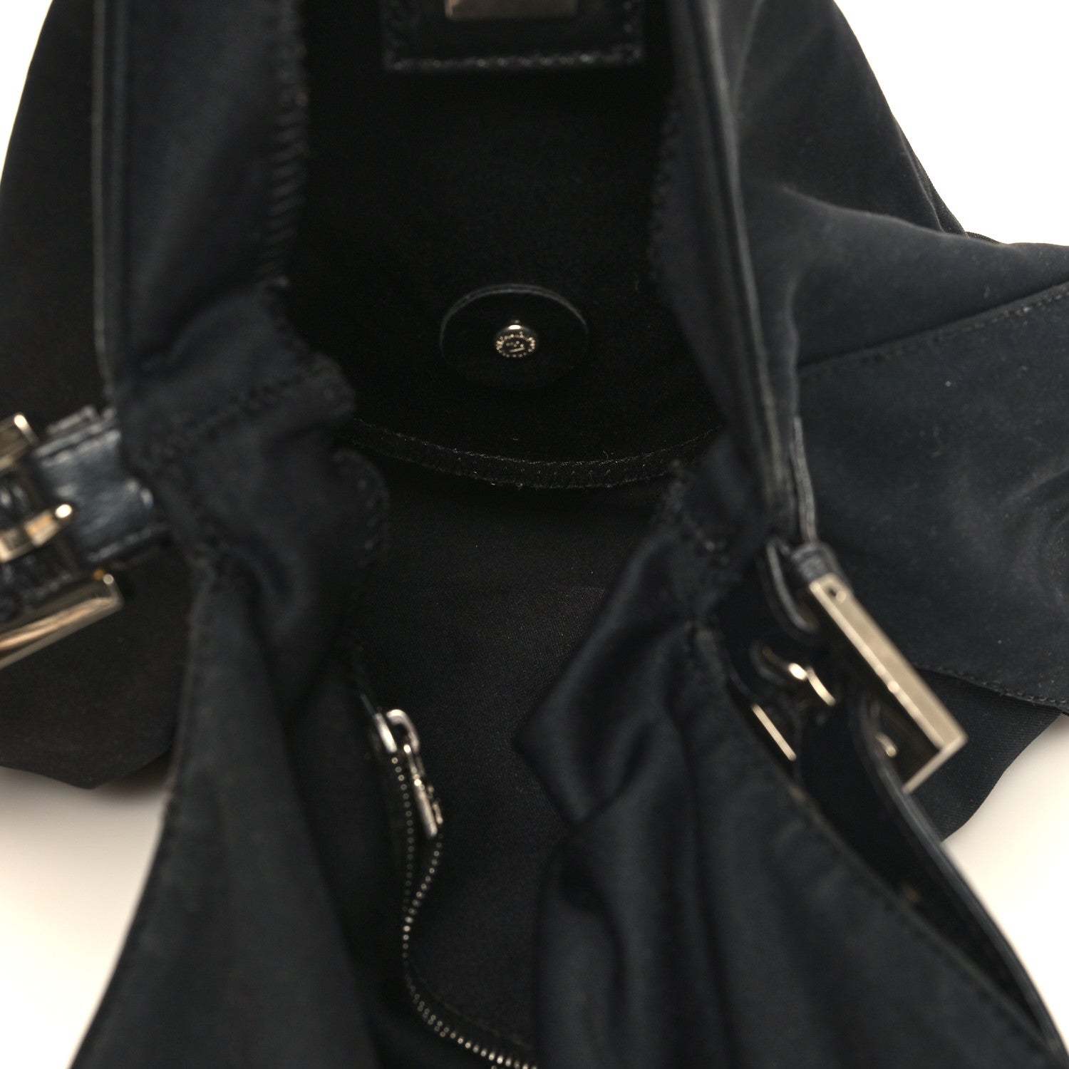 Fendi Neoprene Mama Baguette Black 5 of 13