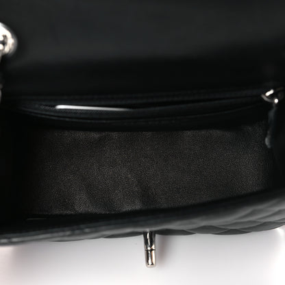 Chanel Lambskin Quilted Mini Square Flap Black 4 of 11