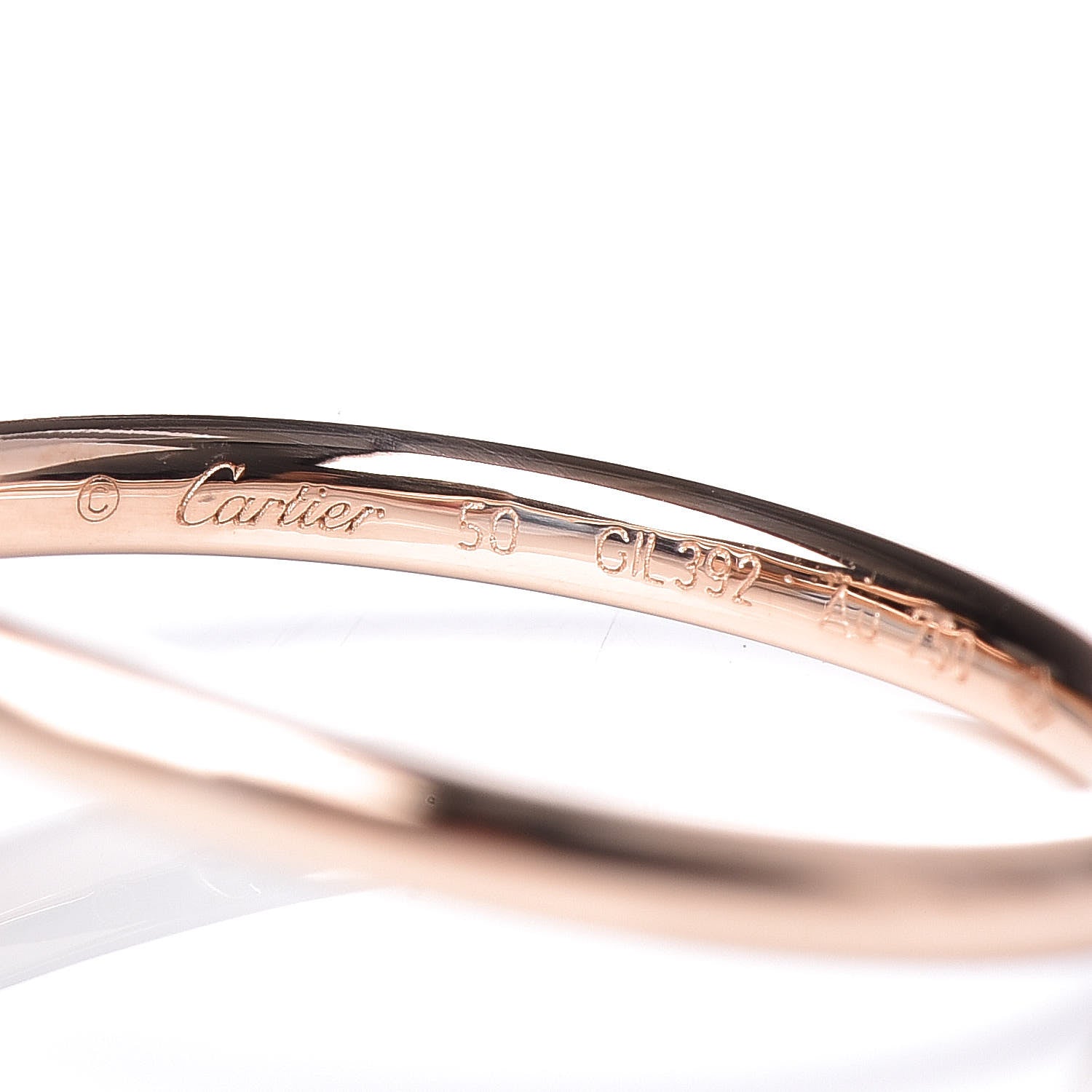 Cartier 18K Pink Gold Small Juste Un Clou Ring 50 5.25 4 of 6