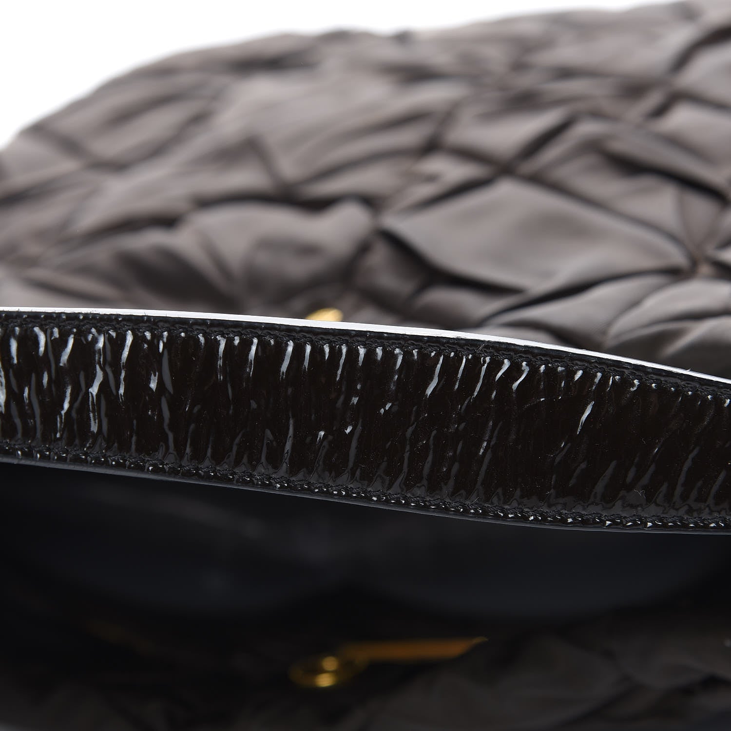 Prada Tessuto Nylon Quilted Bag Ebano 10 of 11