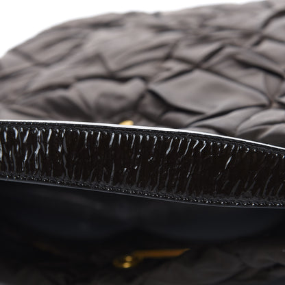 Prada Tessuto Nylon Quilted Bag Ebano 10 of 11