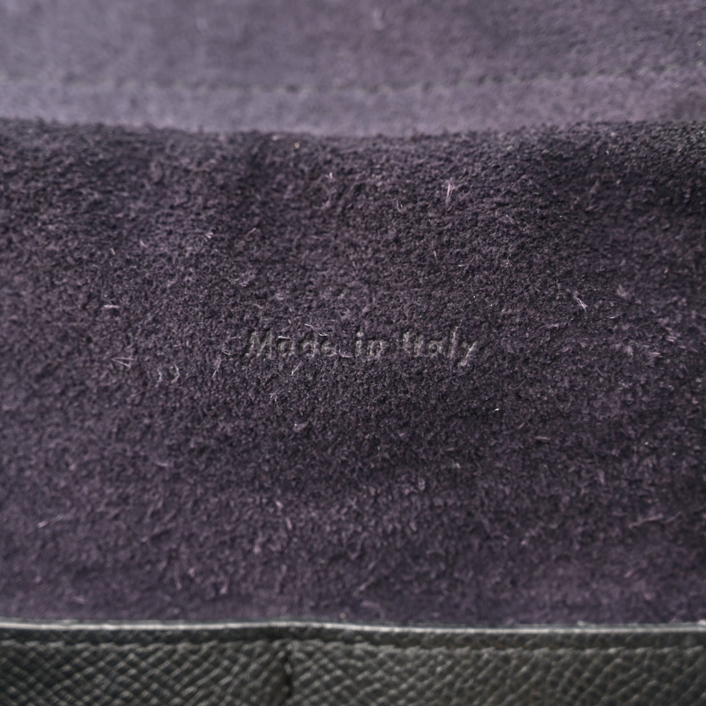 Grained Calfskin Mini Belt Bag Black