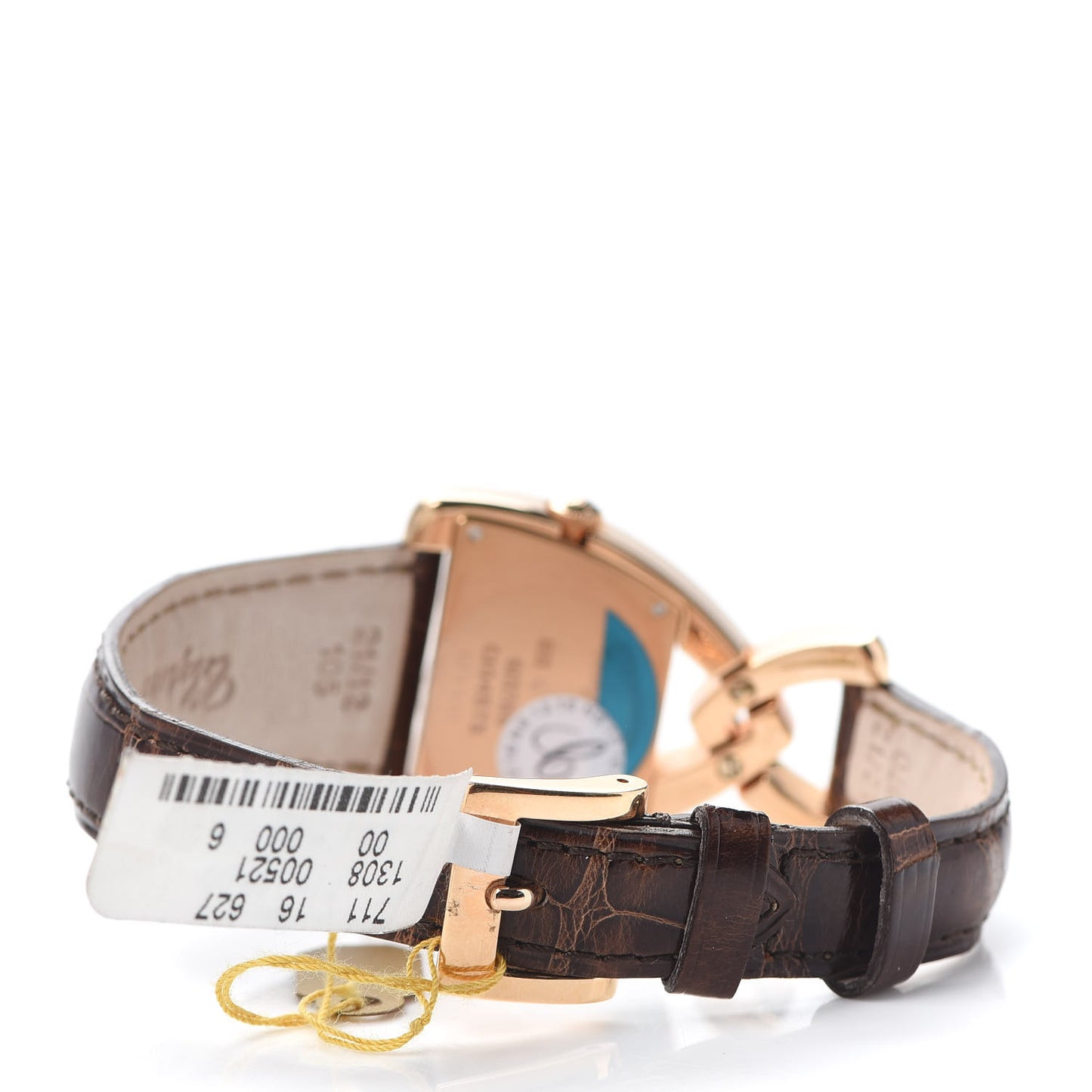 18K Rose Gold Alligator 30mm Alliance Quartz Watch