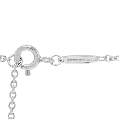 Tiffany Sterling Silver Return to Tiffany Etched Heart and Arrow Tag Pendant Necklace 4 of 5