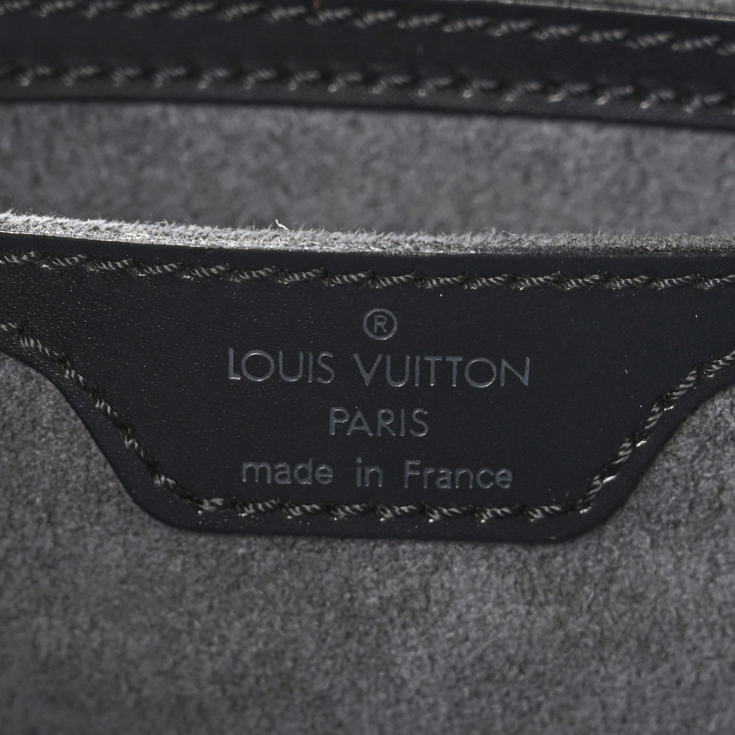 Louis Vuitton Epi Soufflot Black 6 of 9
