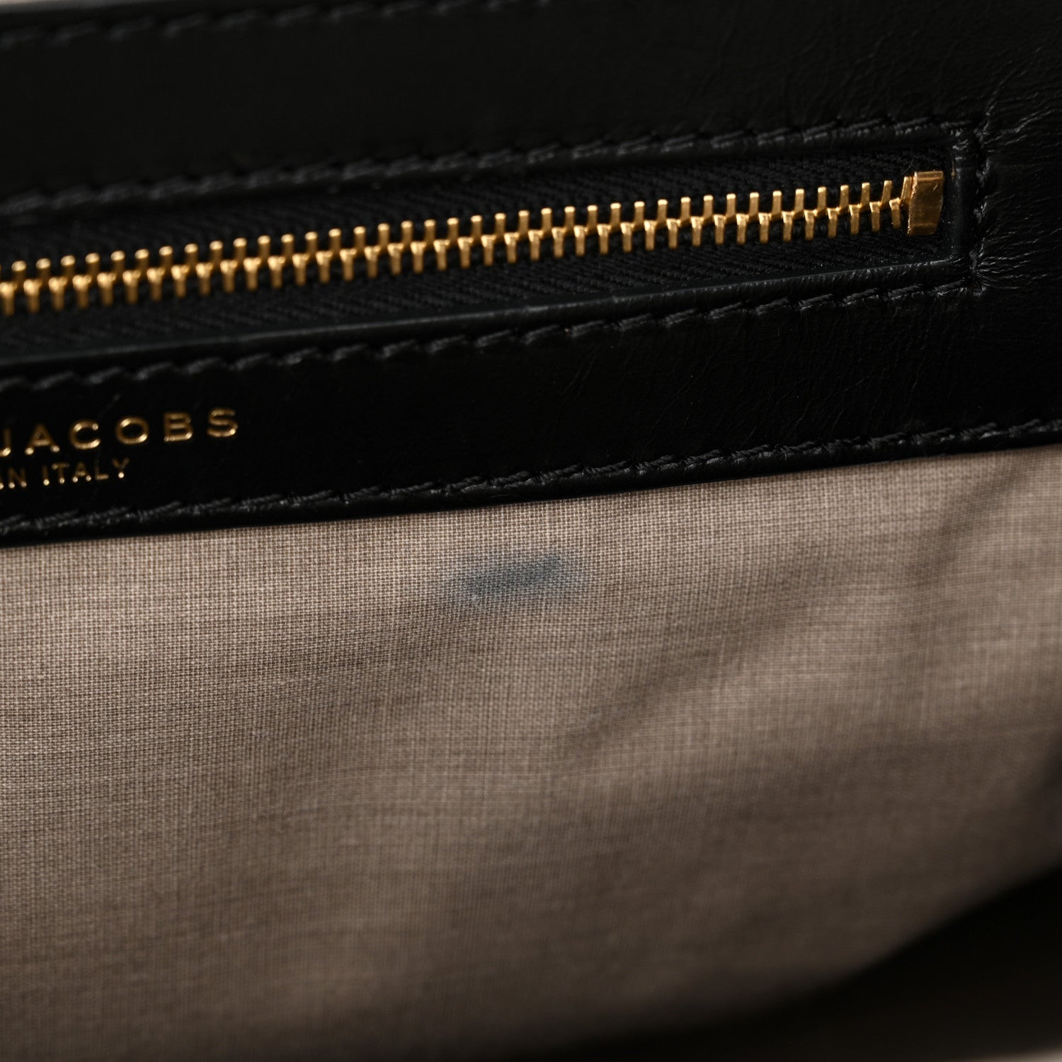 Marc Jacobs Calfskin Patchwork Stam Black 10 of 15