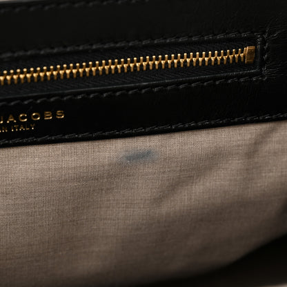 Marc Jacobs Calfskin Patchwork Stam Black 10 of 15