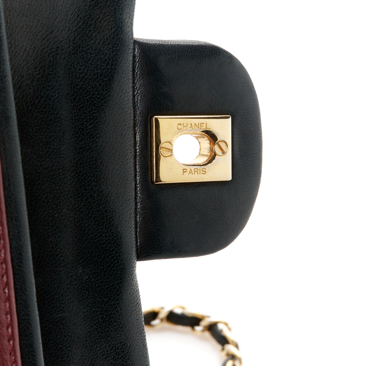 Chanel Lambskin Quilted Small Double Flap Black 7 of 13