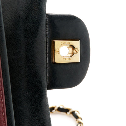 Chanel Lambskin Quilted Small Double Flap Black 7 of 13