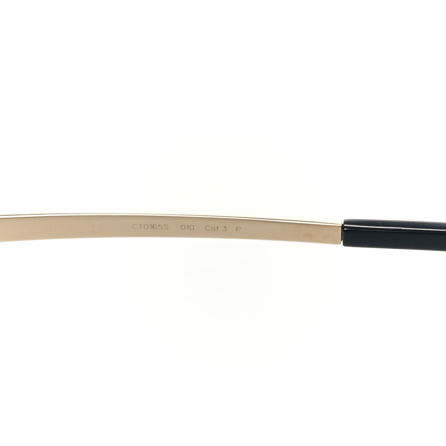 Santos de Cartier 135 Sunglasses Gold